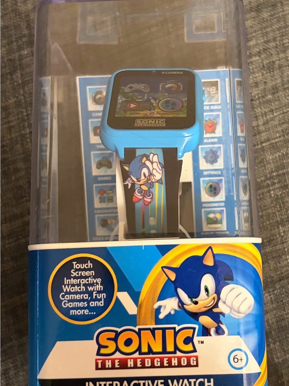 Sega Sonic The Hedgehog Interactive Touchscreen Watch BY Accutime - Picture 2 of 5